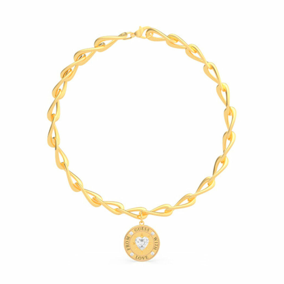 Ladies' Necklace Guess UBN70006 27 cm