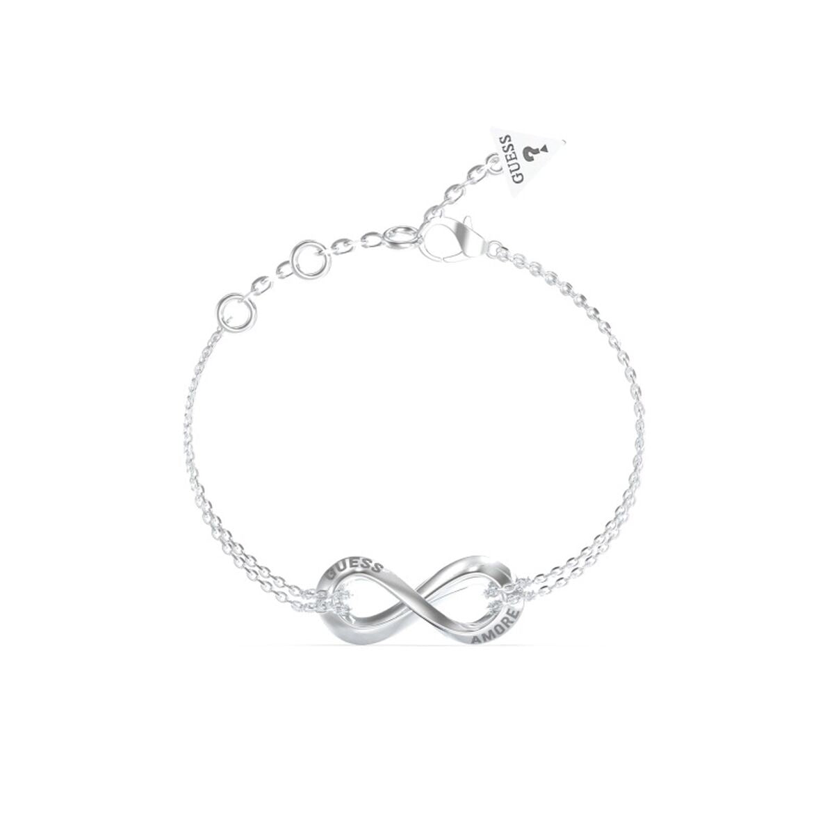 Ladies' Bracelet Guess JUBB05050JWRHS Silver