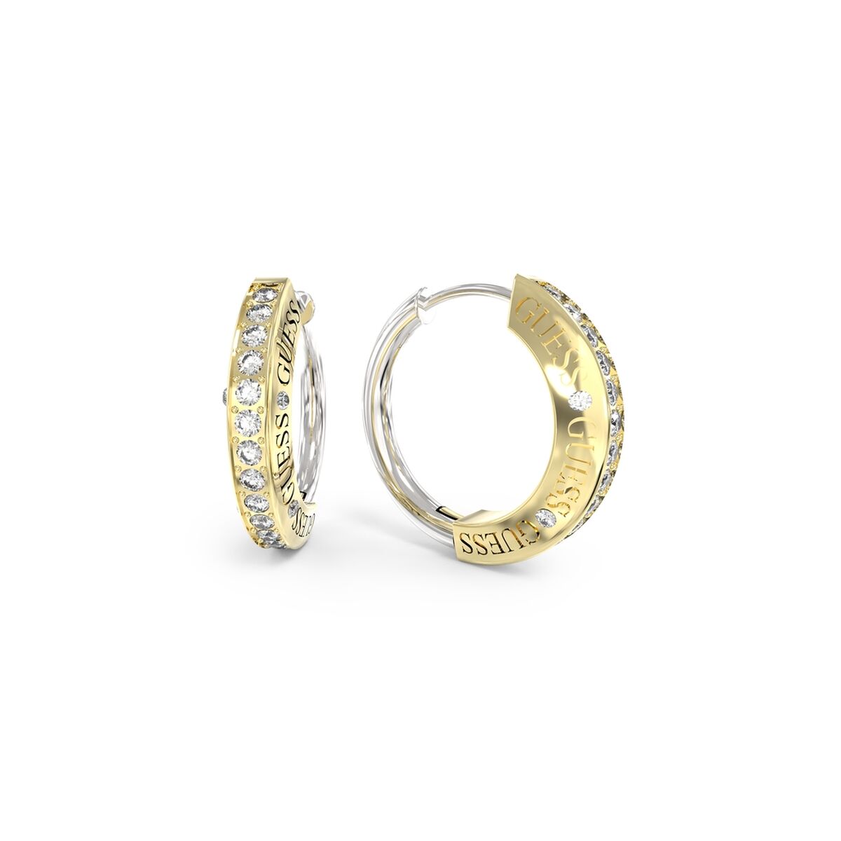 Ladies' Earrings Guess JUBE03253JWRHYGT-U 1 cm