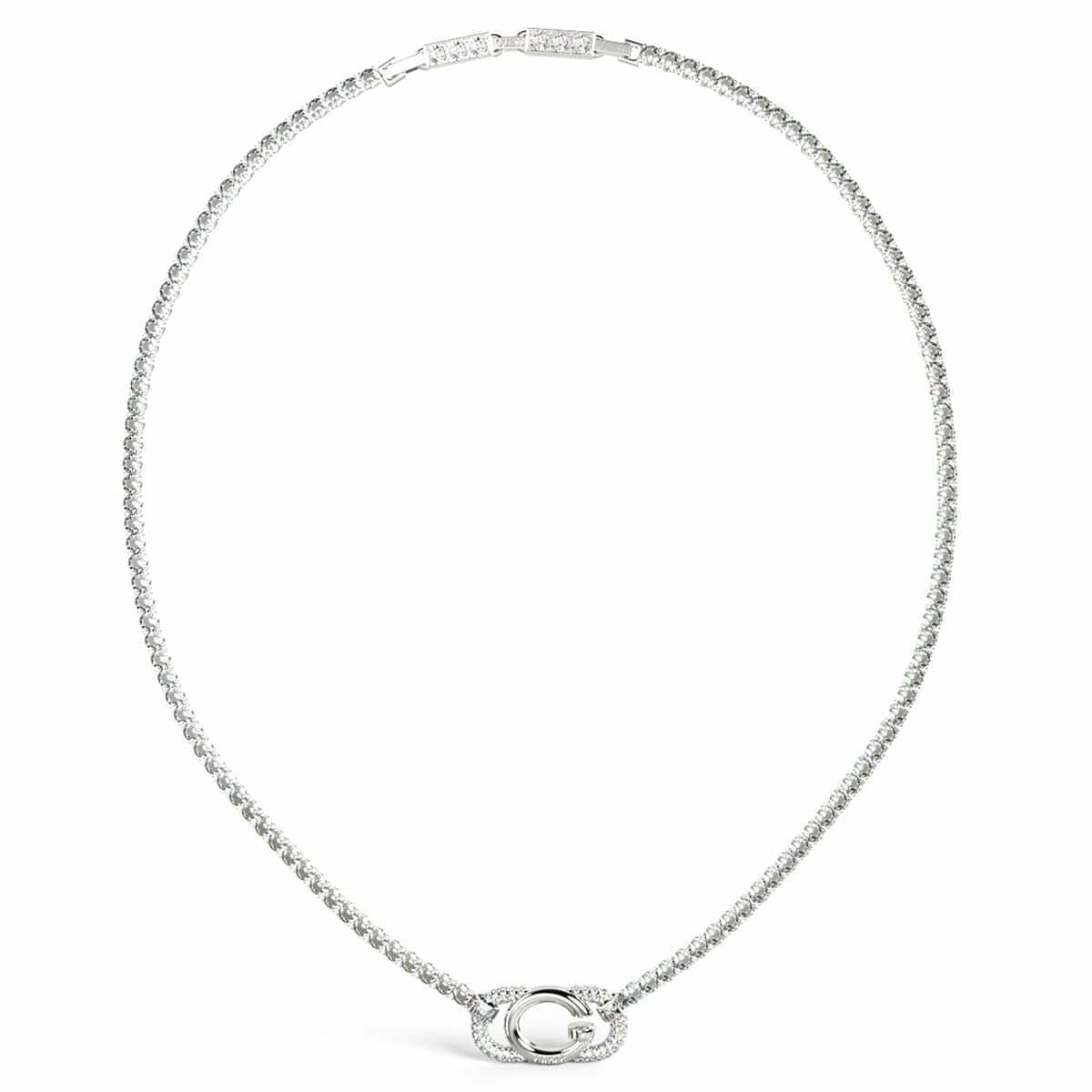 Ladies' Pendant Guess JUBN04506JWRHT-U 45 cm Silver
