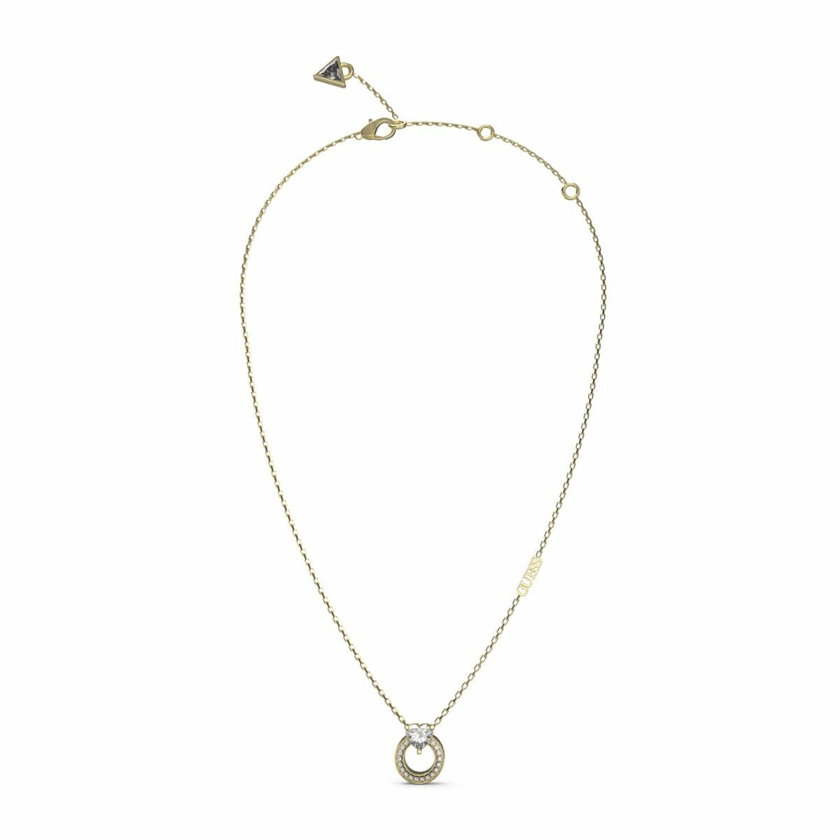 Ladies' Pendant Guess JUBN04662JWYGT-U Golden