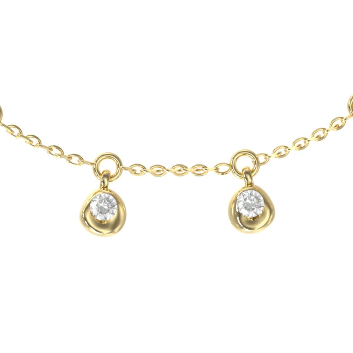 Ladies' Necklace Guess JUBB05186JWYGS Golden