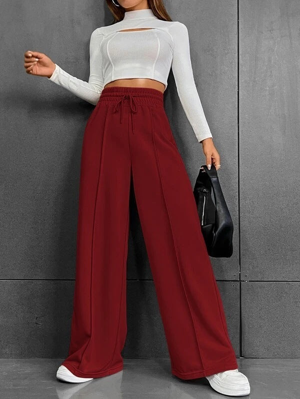 Pantalon ample à jambes larges pour l'extérieur