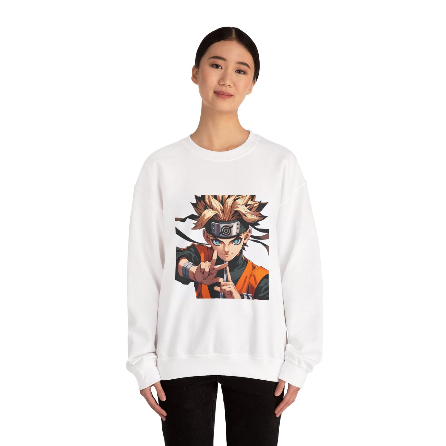Sweat-shirt ras du cou Naruto
