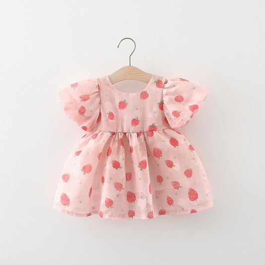 Baby Girl Puff Sleeve Dress