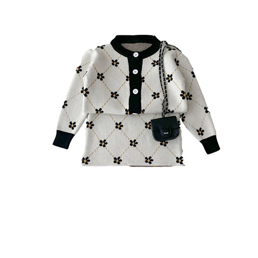 Sport Cardigan Coat Skirt