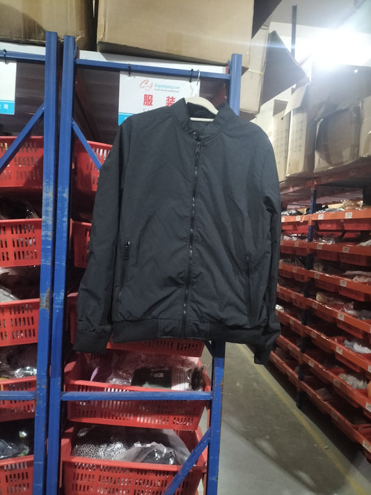 Men's Zip-up Jacket With Pockets