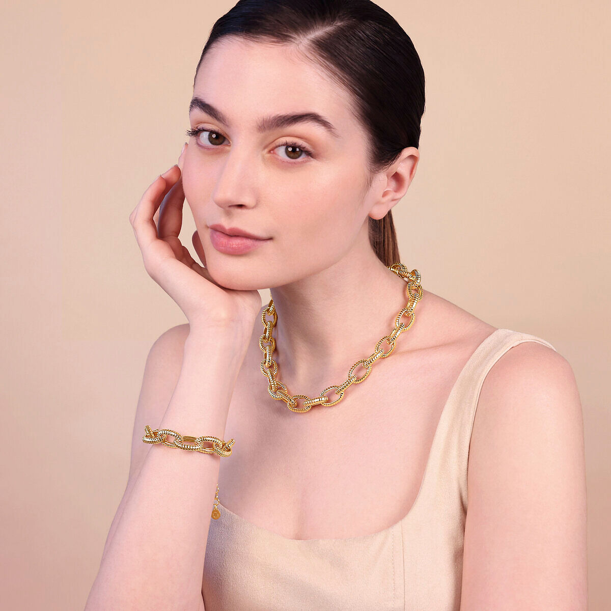 Ladies' Bracelet Etrusca WSET00845.YG Golden