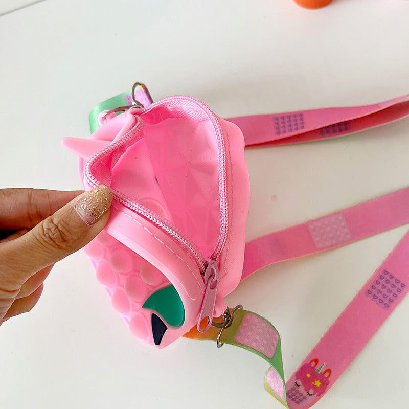 New Unicorn Bubble Silicone Bag
