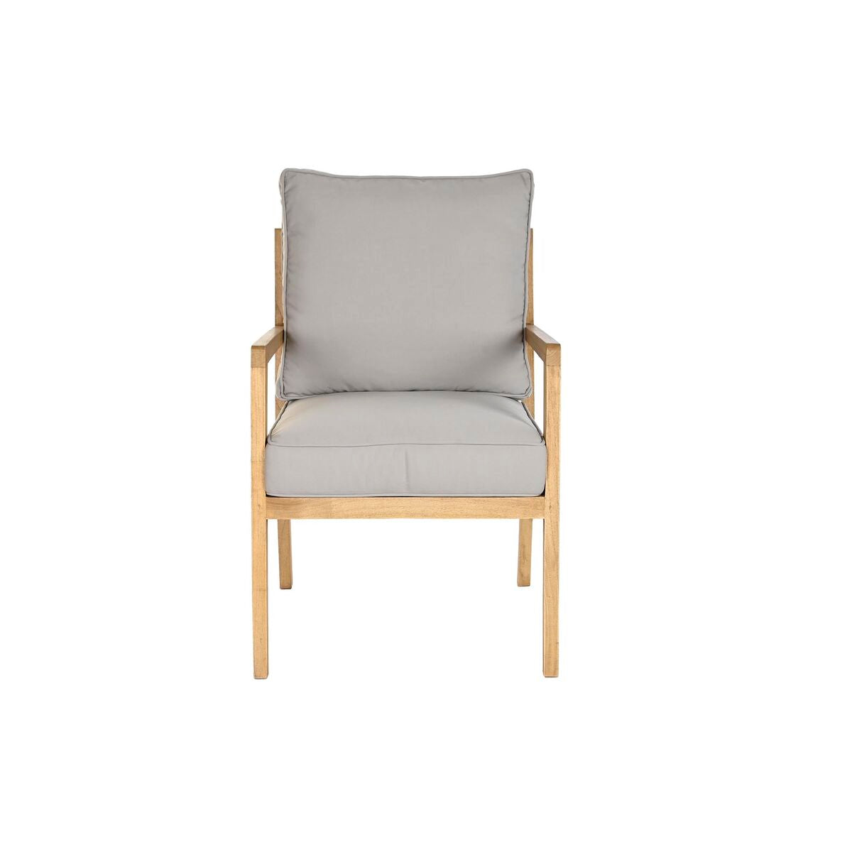 Armchair DKD Home Decor Natural Polyester 60 x 80 x 90 cm