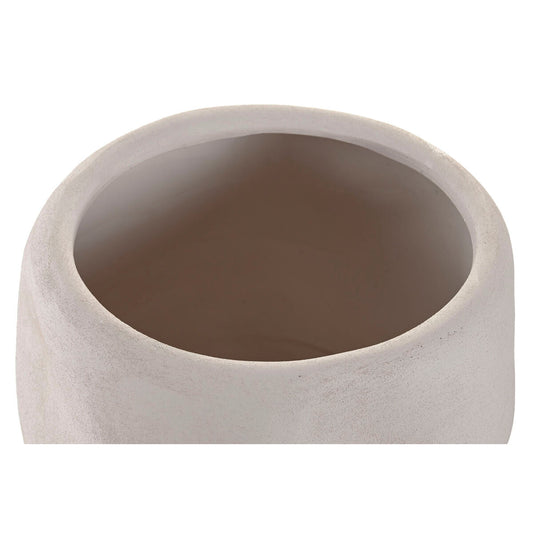 Planter Home ESPRIT Beige Ceramic Urban