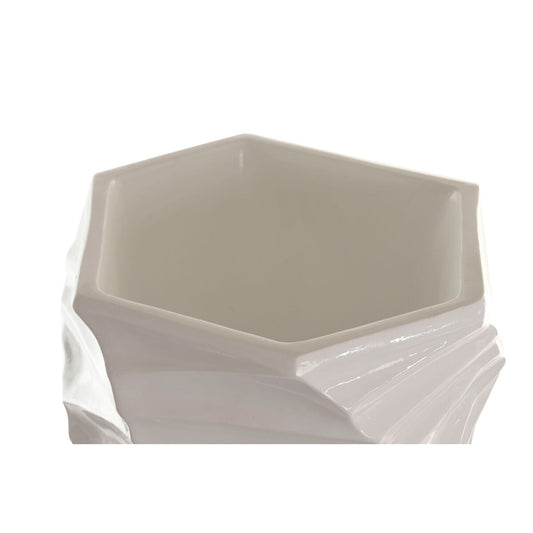 Planter Home ESPRIT White Fibre Modern