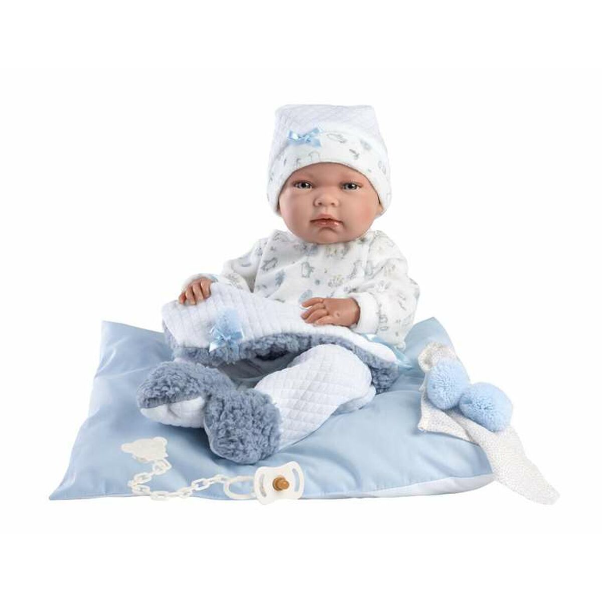 Baby Doll Llorens Nico Blue 40 cm