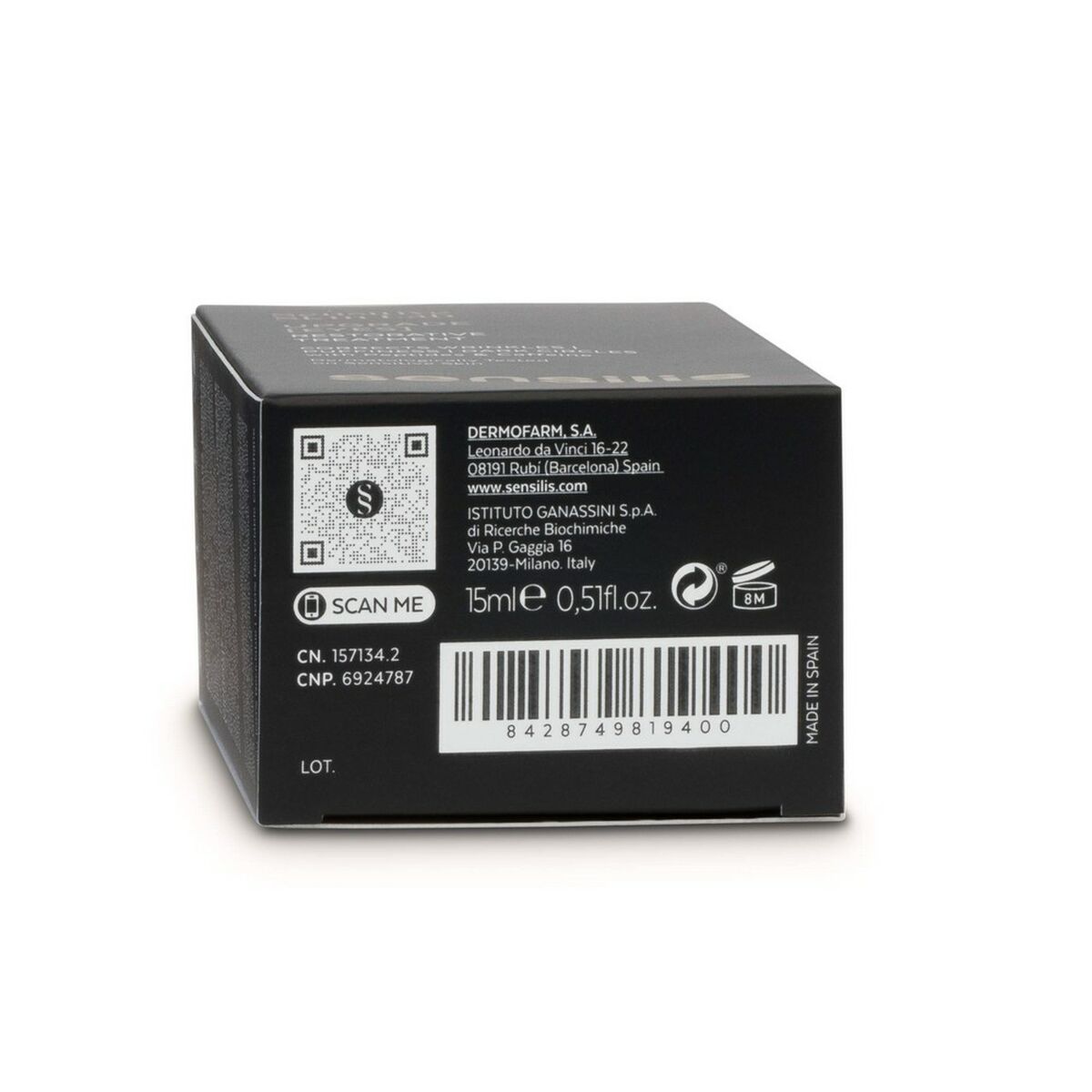 Eye Area Cream Sensilis Upgrade 15 ml Firming