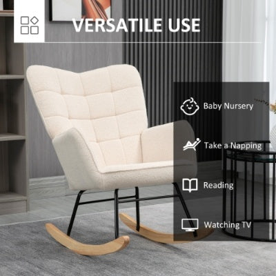 Wingback Rocking Chair