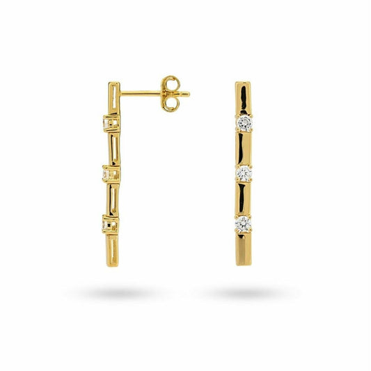 Ladies' Earrings 24KAE 42469Y Golden