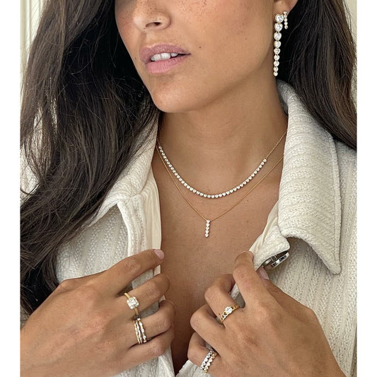 Ladies' Earrings 24KAE 42498Y Golden