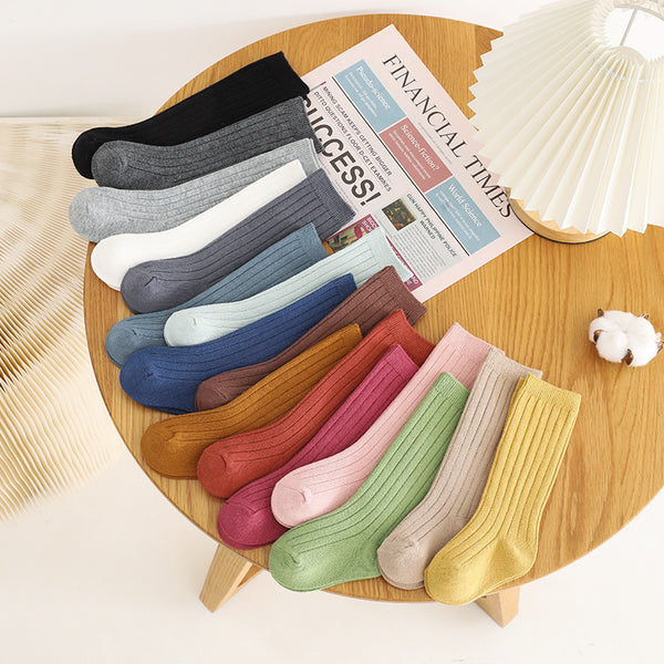 Baby Striped Middle-Long Socks