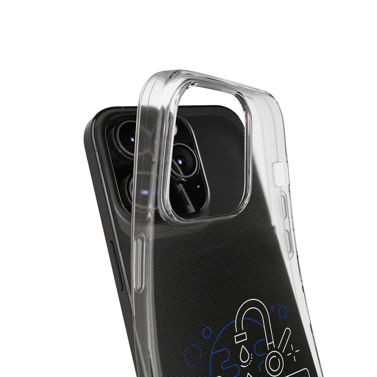 Coques de protection transparentes en silicone pour téléphones portables