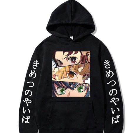 Demon Slayer with Velvet Hoodie