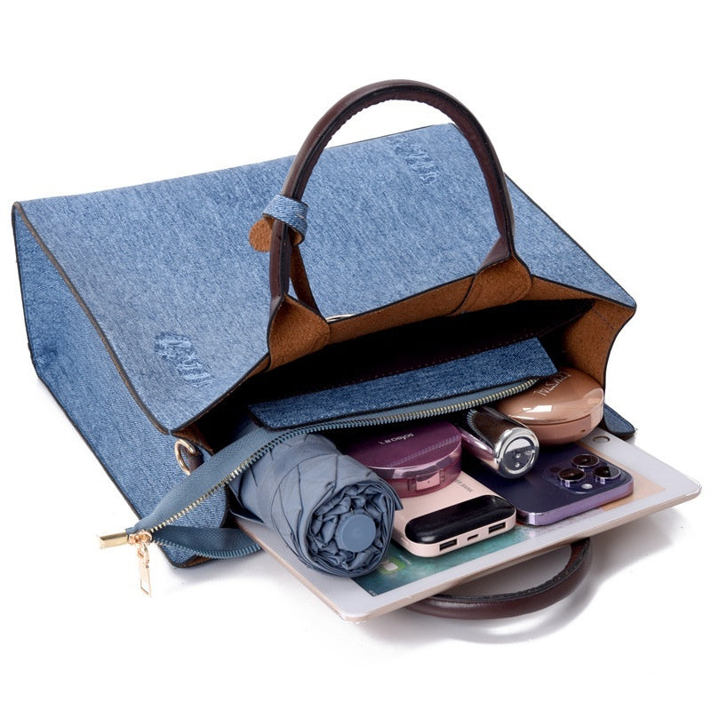 3-Piece PU Leather Handbag Set