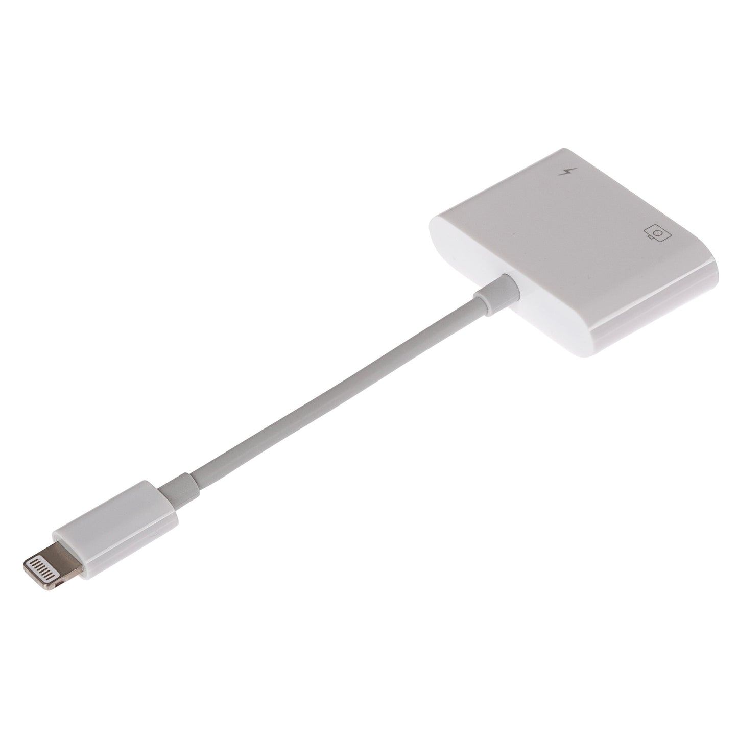 Lightning to USB-A Adapter with Charging Port - Maplin