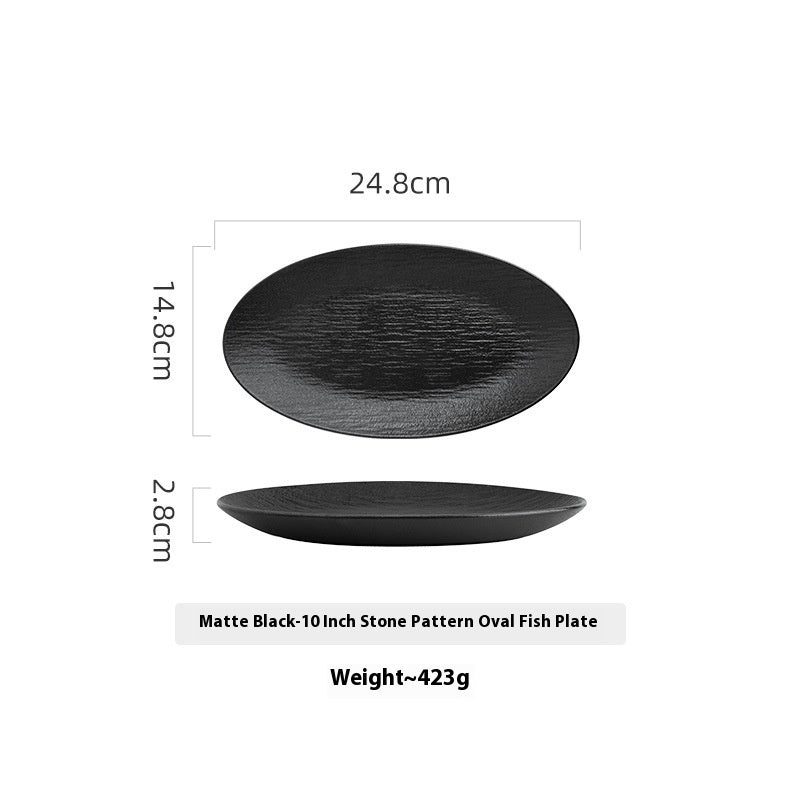 Ceramic Oval Dish plate