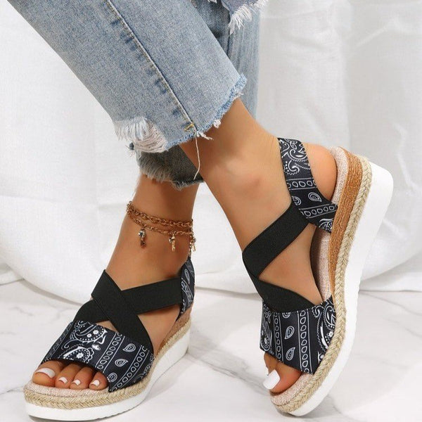 Women Ankle-strap Buckle Sandals