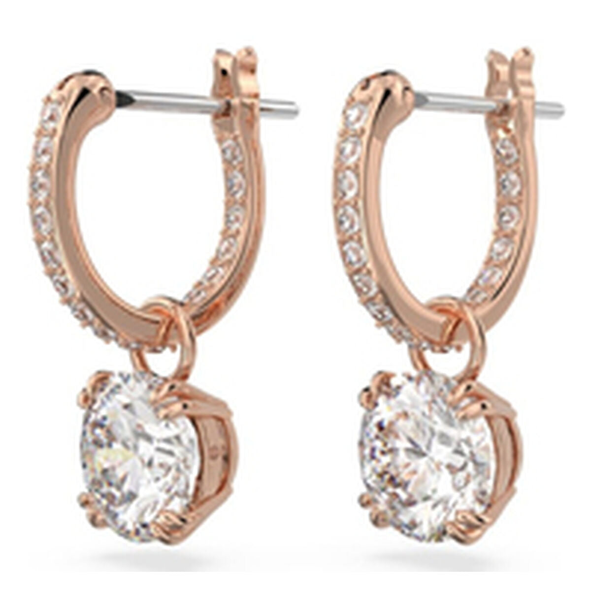 Earrings Swarovski 5639975 Rose gold