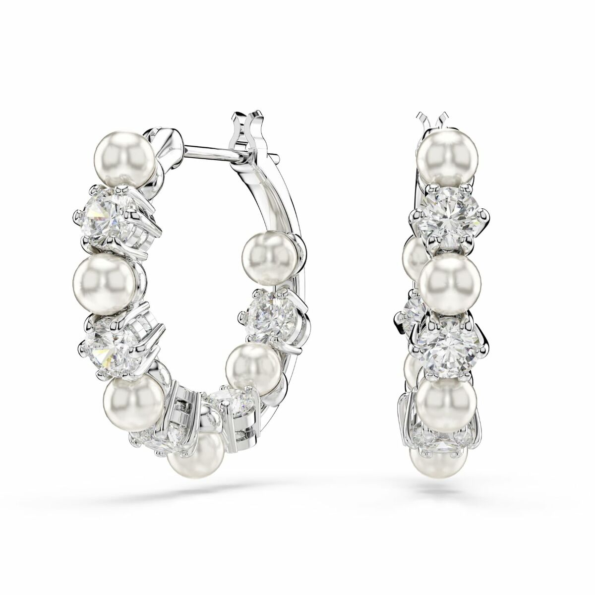 Ladies' Earrings Swarovski 5709256 Silver