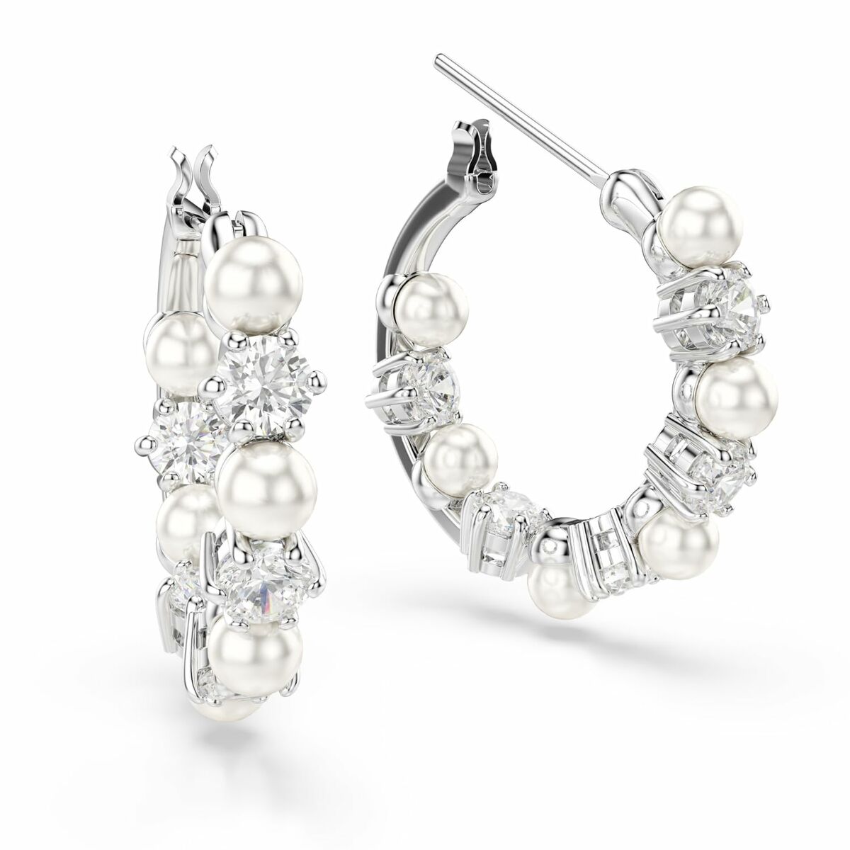 Ladies' Earrings Swarovski 5709256 Silver