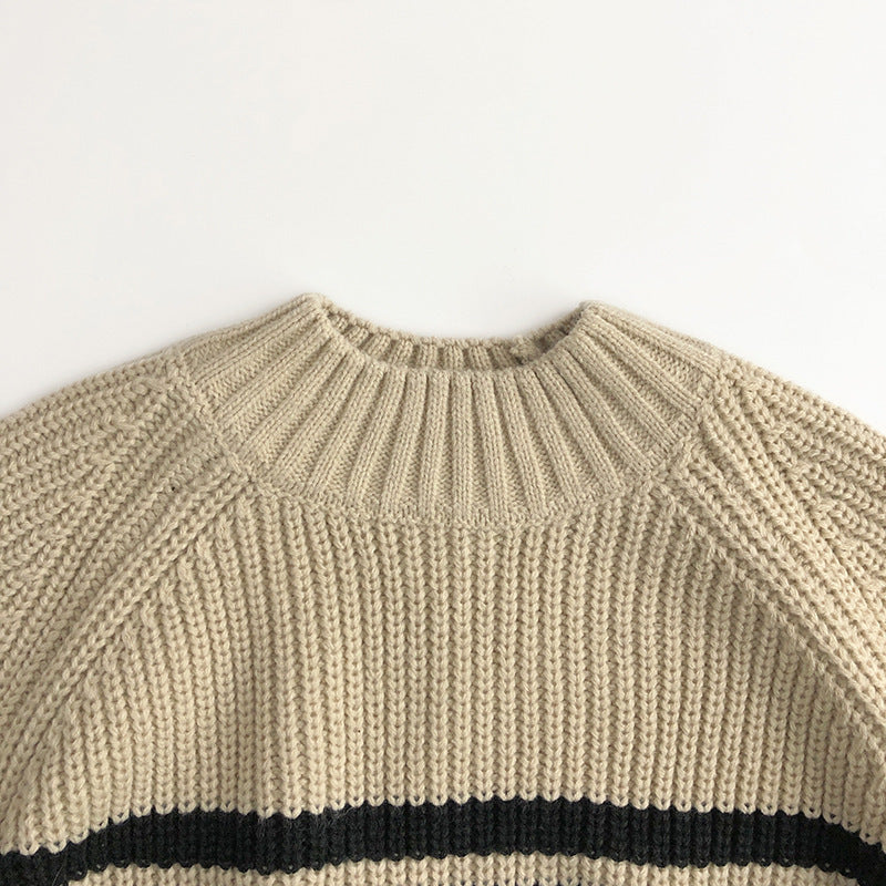 Pull rayé pour enfant
