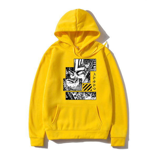 Berserk Loose Hooded Sweatshirt