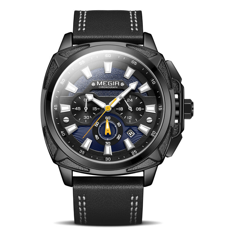 Montre Militaire Sportive Multifonction Homme MEGIR