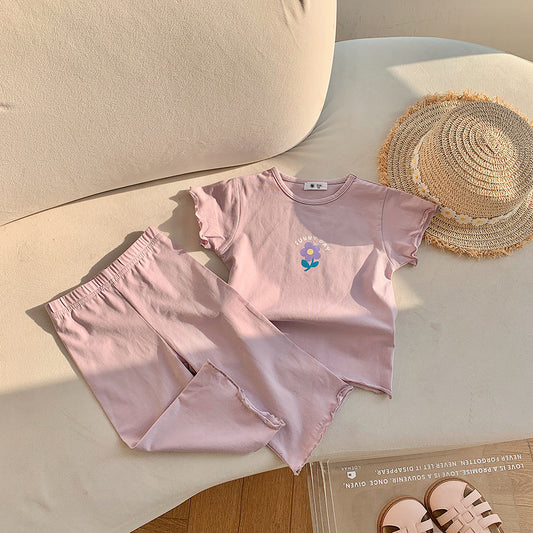 Children's Pajamas Thin Homewear Ice Silk