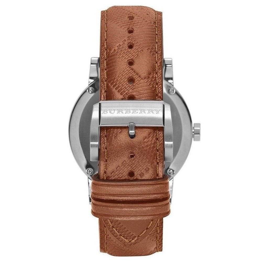 Burberry BU9904 Gents Silver Dial The City