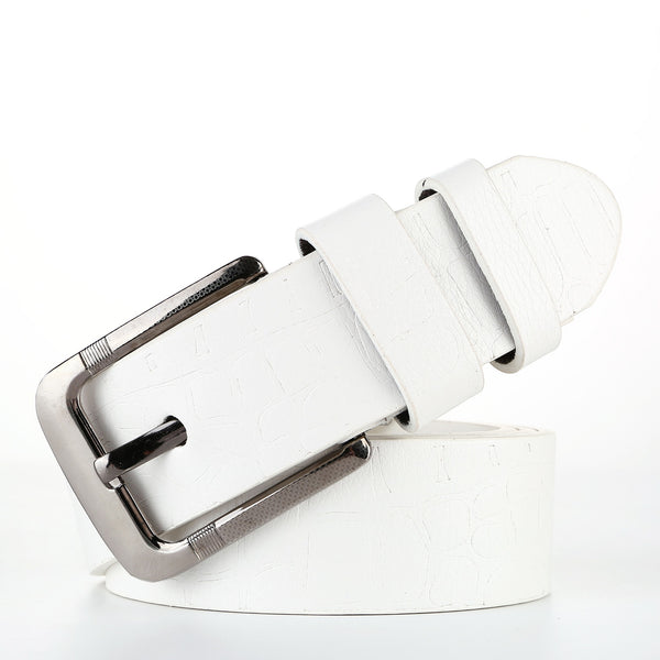 Men's needle buckle student belts