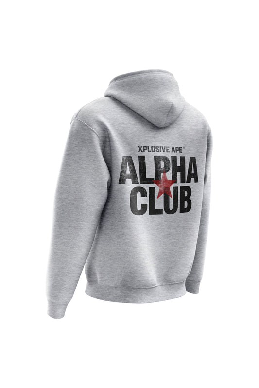 XAPE Alpha Club Hoodie - Heather Grey