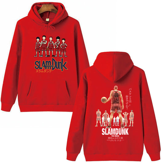 THE FIRST SLAM DUNK Hoodie - Sakuragi Hanamichi Ryukawa Anime Hoodie