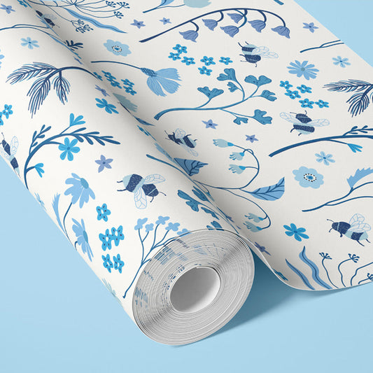 BUMBLEBEE CHINOISERIE WALLPAPER