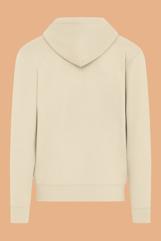 Embroidered P Zip-Up Hoodie