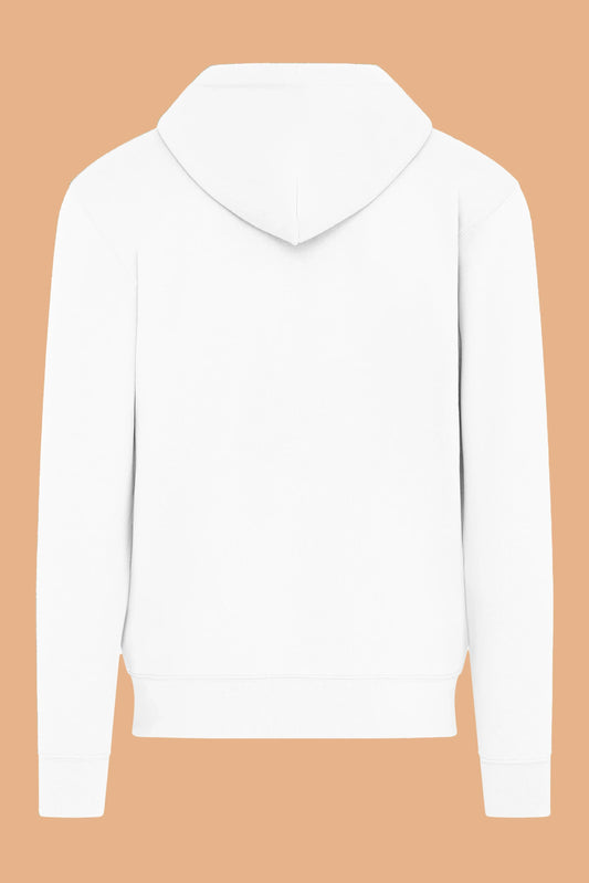 Embroidered P Zip-Up Hoodie