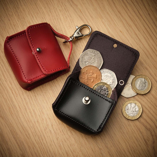 Breloque mini-sac - Rouge sang de bœuf