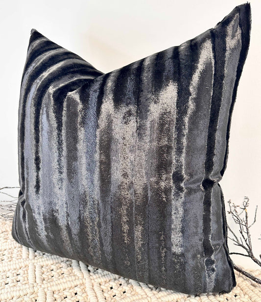 The Couture Cushion - The Black Brioni - Style No. 216