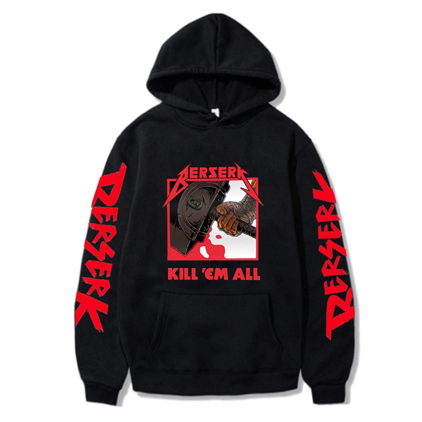 Sweat à capuche Berserk Guts – Sweat à capuche ample Anime