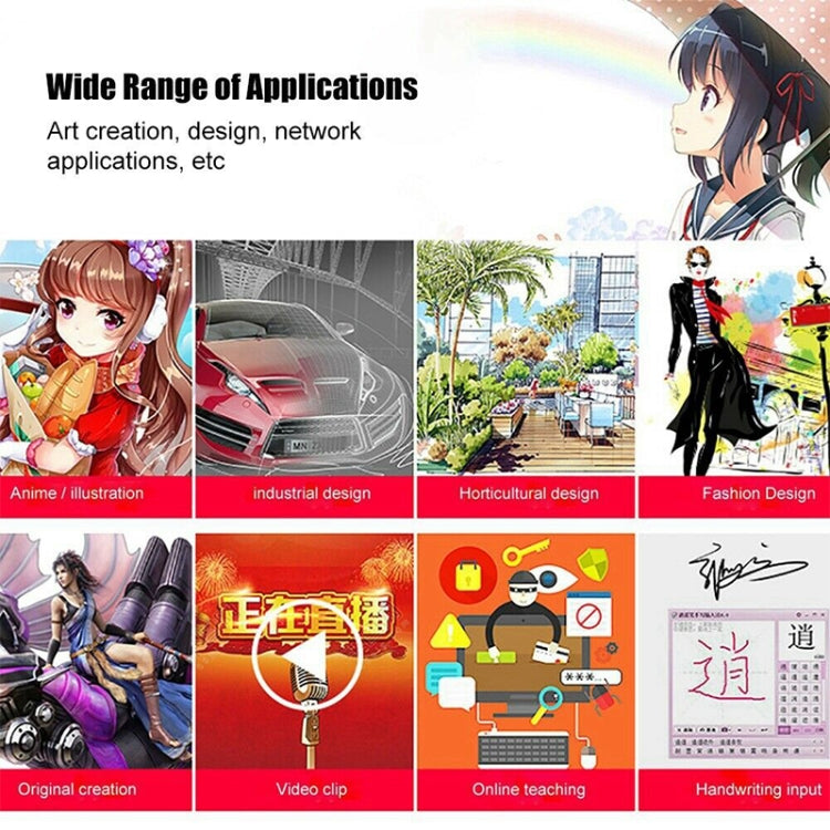 VEIKK A15 10x6 inch 5080 LPI Smart Touch Electronic Graphic Tablet, with Type-C Interface(Beige)