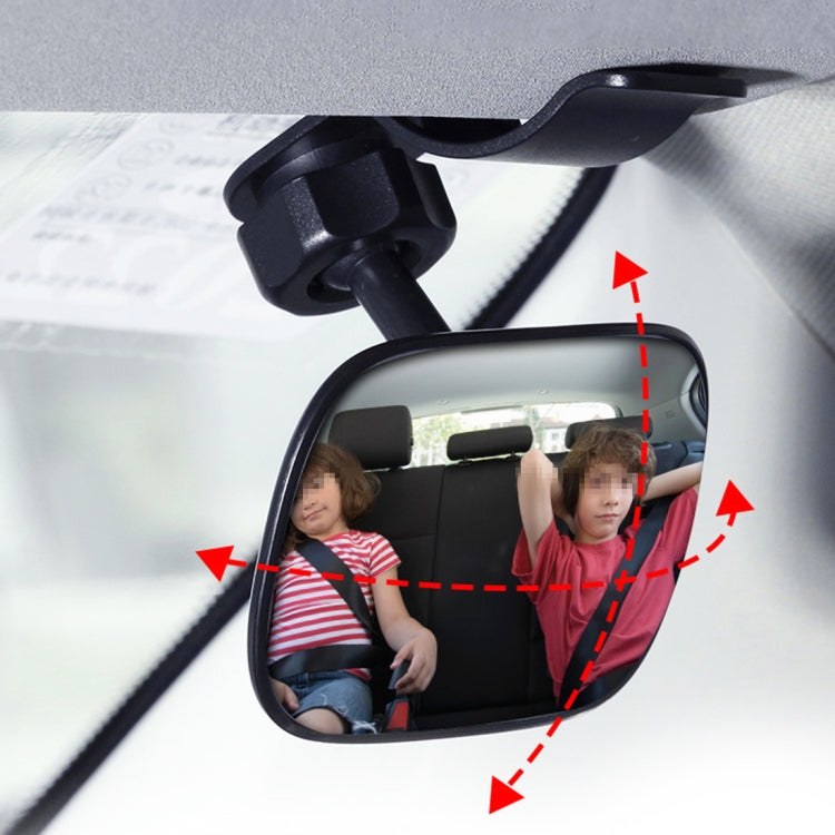 3R-2161 Rétroviseur intérieur de voiture camion, grand angle réglable, pour angles morts, avec clip