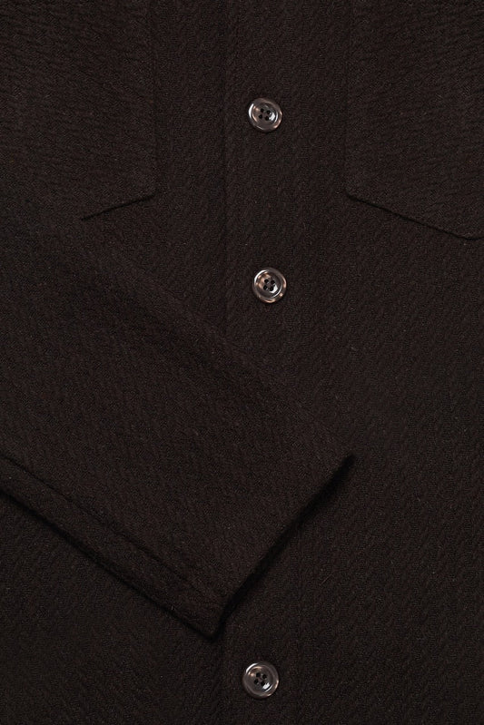 Bart Overshirt - Chocolate Waffle