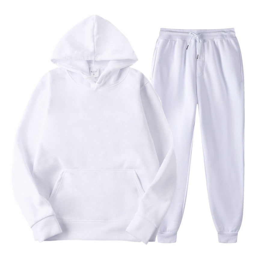 Men's Hooded Tracksuit Set - Hoodie & Sweatpants
