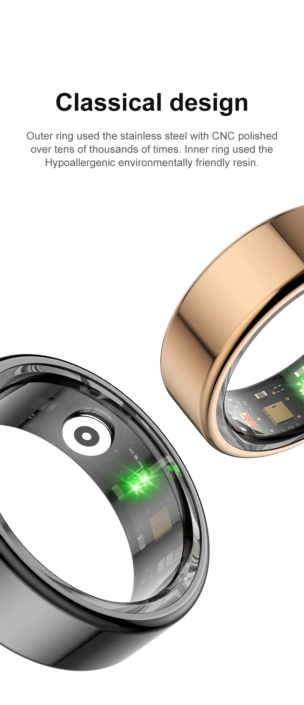 Smart Ring Waterproof